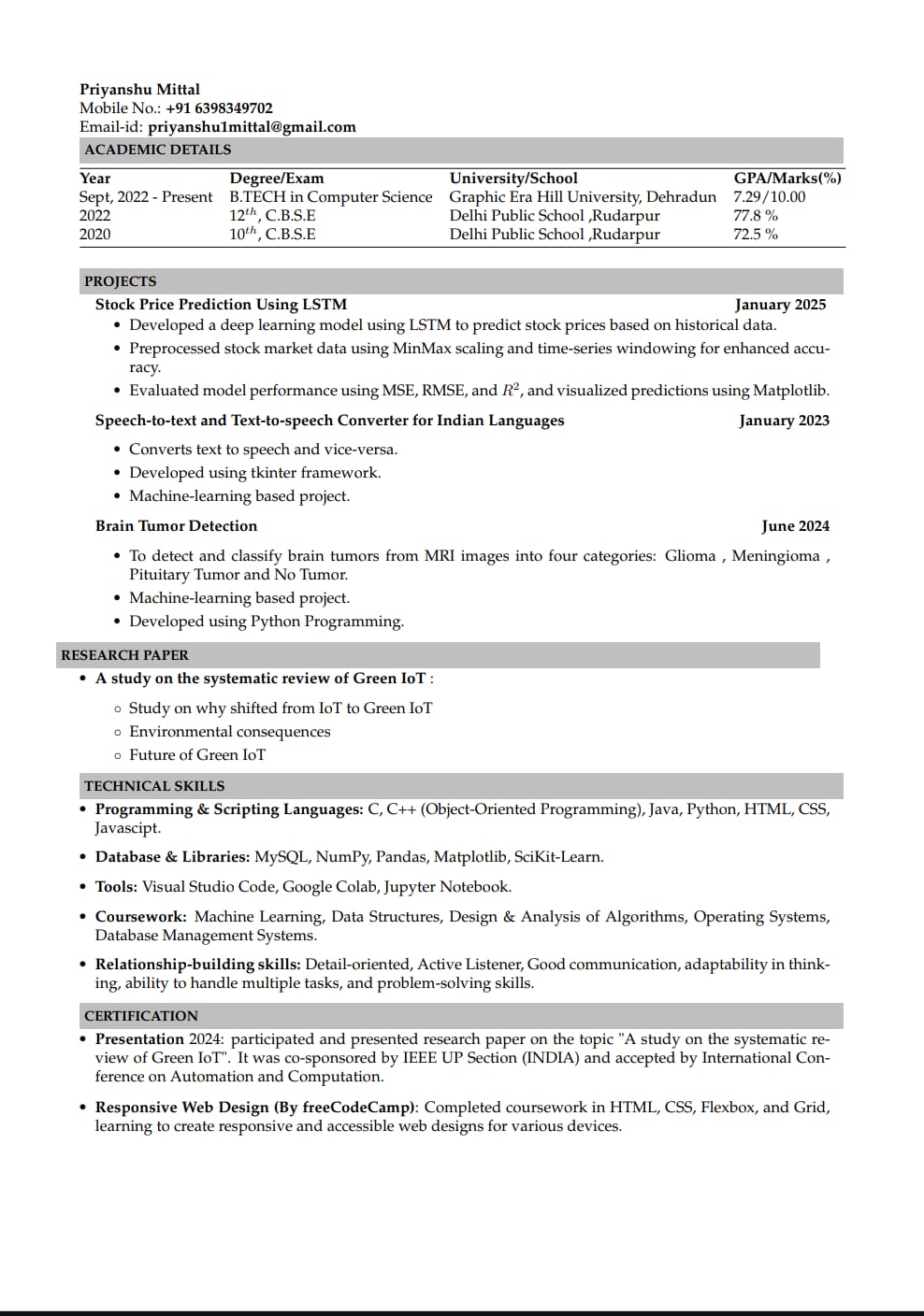 RESUME